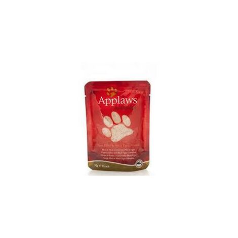 Applaws Cat Pouch Tuna Fillet and Pacific Prawn 70g PK12 - 262817