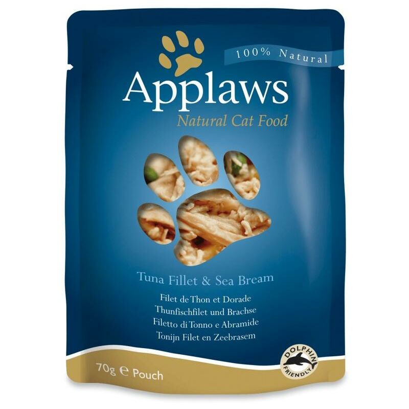 

Applaws Cat Sobre 70g Atún y Besugo