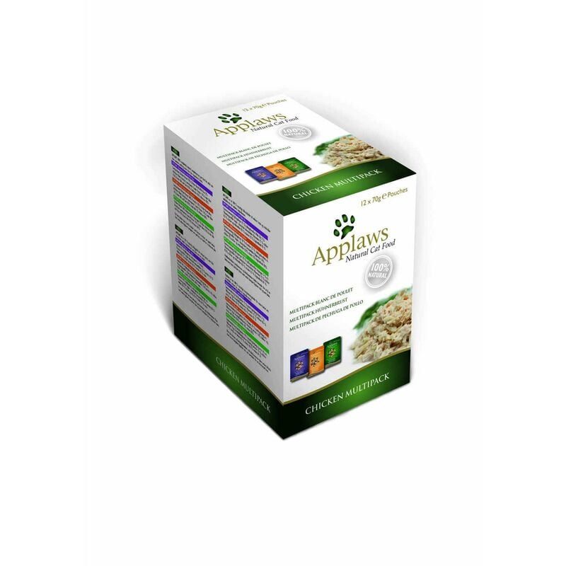 

Cat Sobre 70g Caldo Pollo Multipack 12x70 - Applaws