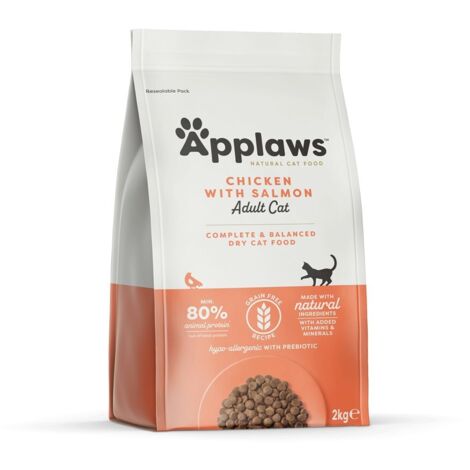 Applaws Katzen Trockenfutter mit Hühnchen & Lachs 2 kg