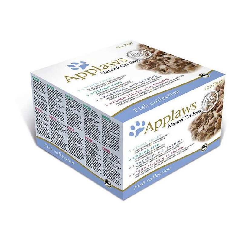 

Cat Lata 70g Selección Pescado Multipack 12x70 - Applaws