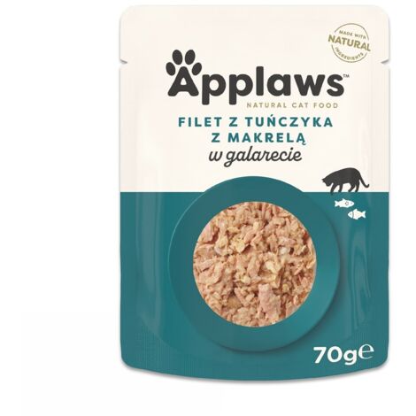 APPLAWS POCHETTE DE THON COMPLÈTE AVEC MAQUEREAU EN GELÉE, 16X70G 178-275