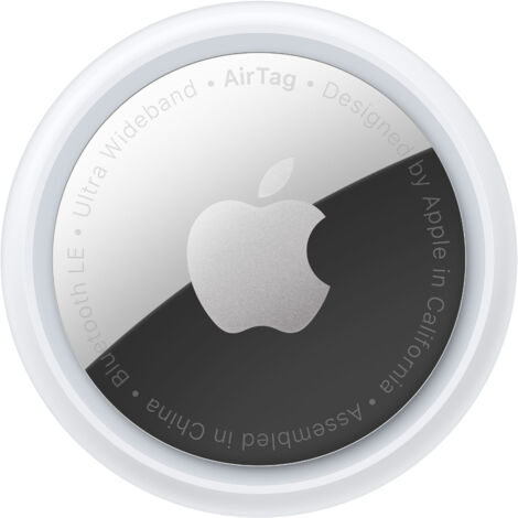 Apple AirTag Bluetooth Silber, Weiß