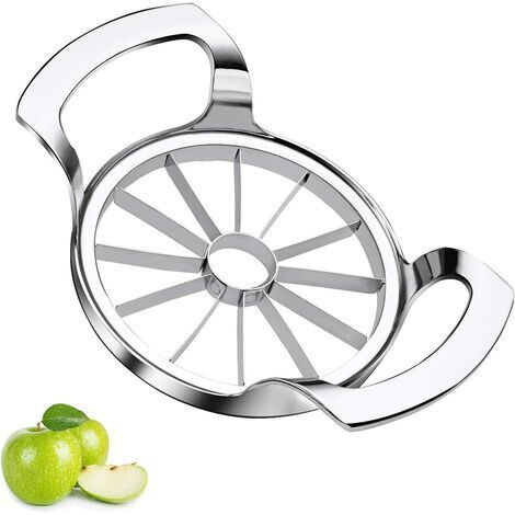 Apple Cutter acier inoxydable vide Apple Pear Cutter version améliorée Apple Cutter cut 12 morceaux de fruits Split cut