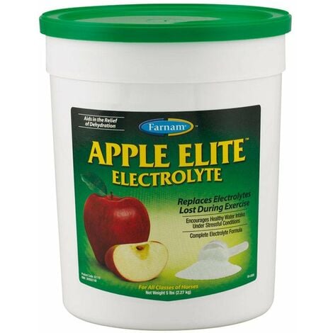 APPLE ELITE ELECTROLYTE Supplément nutritionnel pour reconstituer les électrolytes chez le cheval 2,27 kg