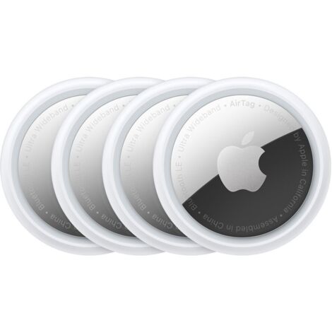 Apple MX542ZY/A AirTag Rilevatore GPS Confezione da 4 pz Argento Bianco