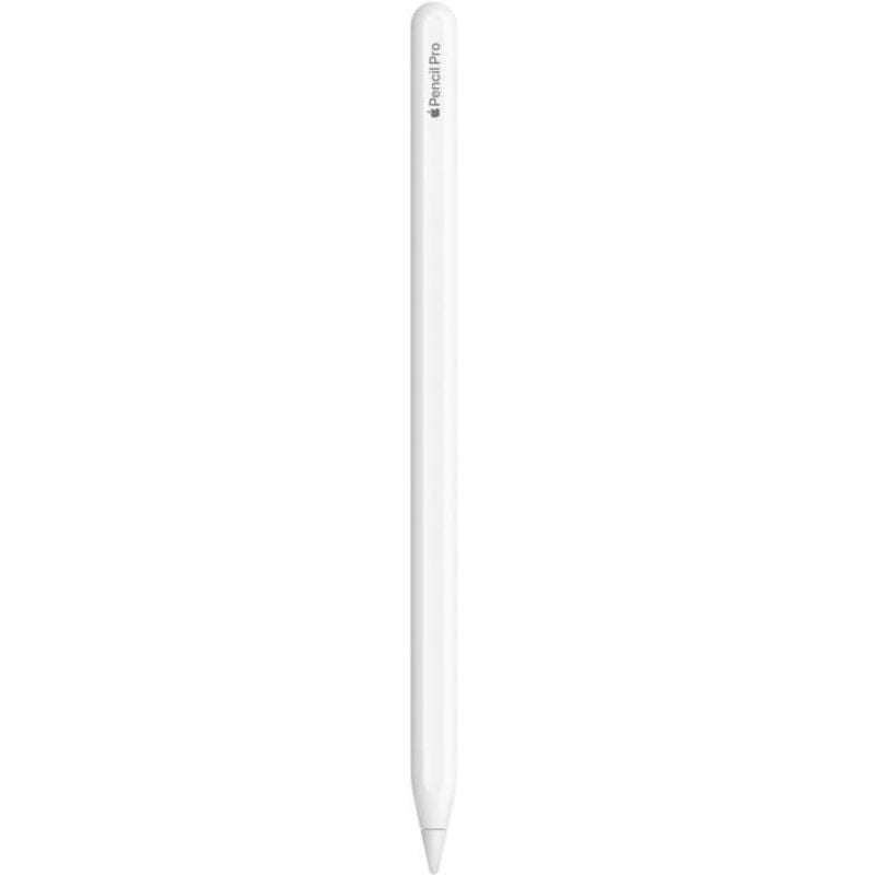 Apple - Pencil Pro Stylet bluetooth, avec pointe d'écriture sensible à la pression, avec pointe d'écriture précise, rechargeable blanc Q021483