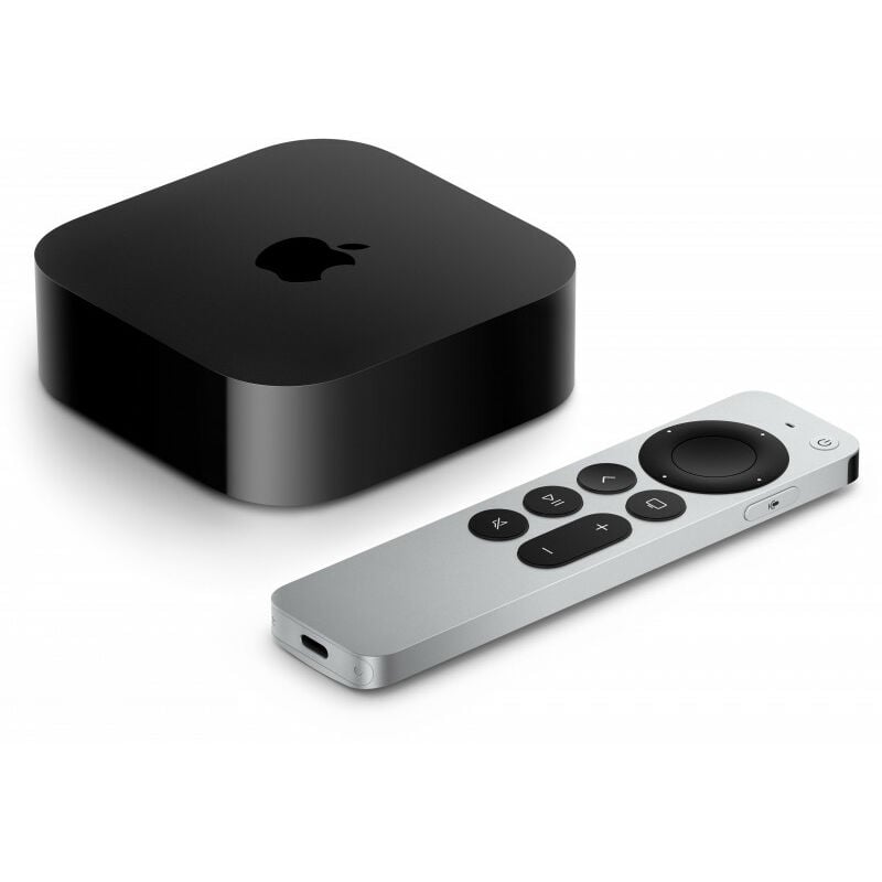 Apple - tv 4K 128GB 3. Generation Wi-Fi + Ethernet (MN893FD/A)