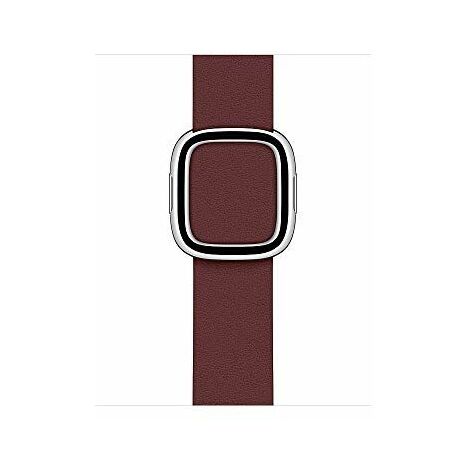 Apple Watch Bracelet Boucle Moderne Grenat (40 mm) - Large