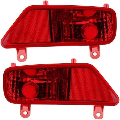 Applicabile 1 paio di luci posteriori per auto, copertura per fendinebbia posteriore per Peugeot 3008 2009-2016, luce del rimorchio (sinistra e destra)