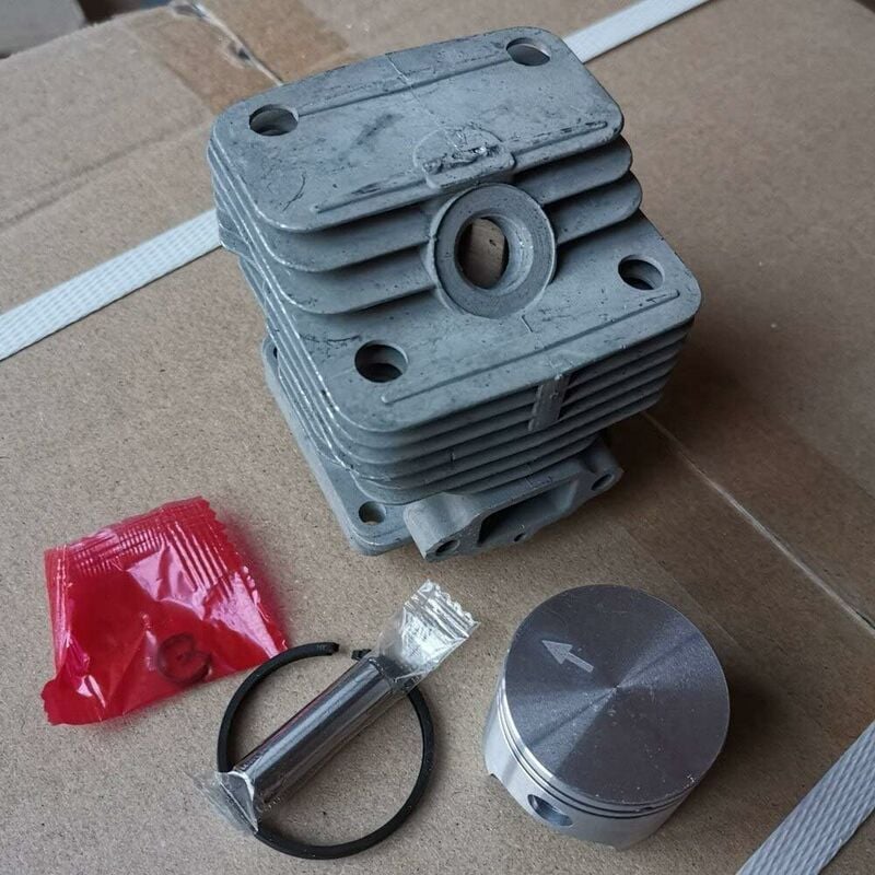 Applicable (40mm) Kit cylindre compatible avec oleo Mac 740 440bp efco 8400 8405 Stark 40 (diamètre de broche 9mm)