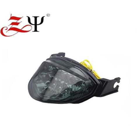 Applicable à GSX-R1000 K5 05-06 : Feu arrière à LED modifié avec fonction de clignotant et de freinage - Couleur : Thé