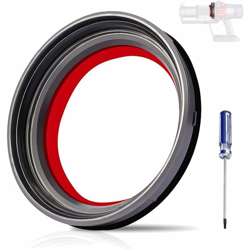 Applicable à Joint d'étanchéité pour Dyson V10, Anneau d'étanchéité Fixe de Rechange pour Dyson V10, Bague d'étanchéité Fixe au Sommet de Poubelle à