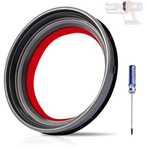 Applicable à Joint d'étanchéité pour Dyson V10, Anneau d'étanchéité Fixe de Rechange pour Dyson V10, Bague d'étanchéité Fixe au Sommet de Poubelle à Poussière pour Dyson V10 SV12 Aspirateur.