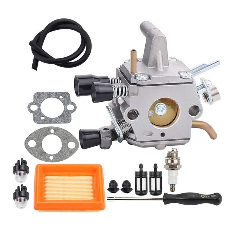 Applicable à Kit de Carburateur pour Stihl FS120 FS200 FS020 FS202 FS250 FS300 FS350 Débroussailleuse,