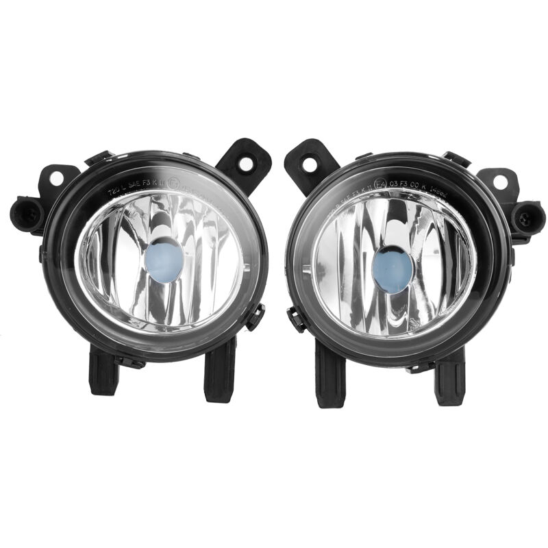 Applicable à la lentille du boîtier de phare antibrouillard pour la série 1, la série 2, la série 3, la série 4, accessoires de voiture, une paire