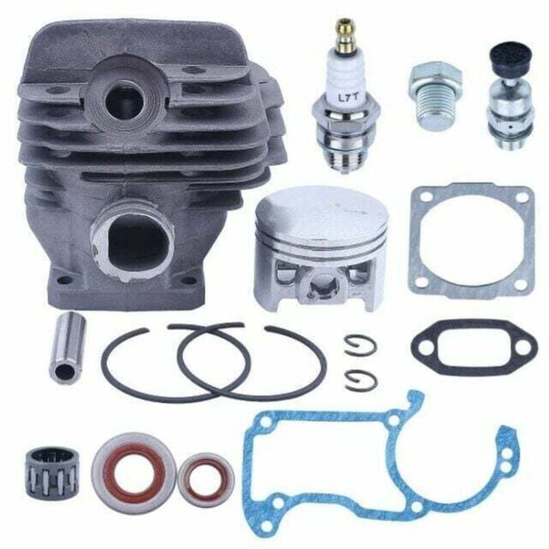 Alovez - Applicable à Piston et Cylindre pour 026 MS260 Series.44.7mm Piston + Cylindre + Joints + Valve de Décompression + Bougie Accessoire