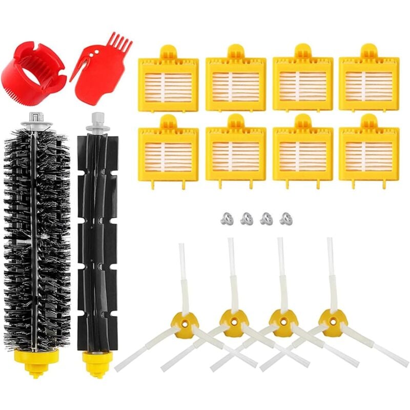 Applicable Accessoires Remplaçant kit pour iRobot Roomba série 700 Pièces de rechange pour Roomba 700 720 750 760 765 770 772 772e 774 775 776 776p