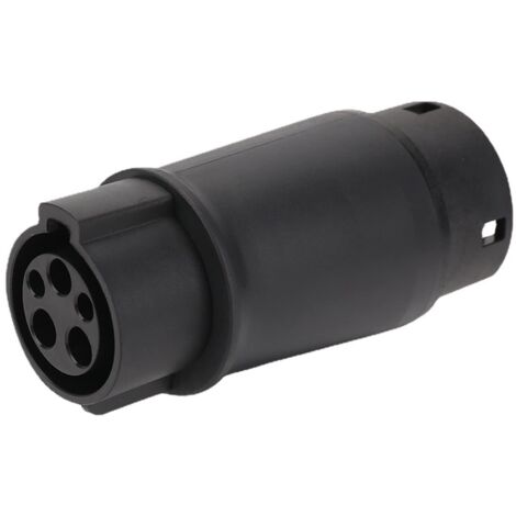 Applicable Adaptateurs pour véhicules électriques Convertisseur de Charge SAE J1772 New Energy American Standard vers Adaptateur de Voiture Standard européen chargeant 32A