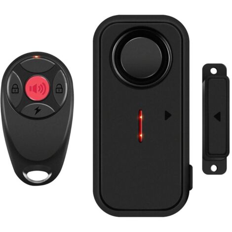 Applicable Alarme de porte sans fil lorsqu'elle est ouverte avec capteur de fenêtre à distance pour enfants - Capteur de sécurité pour porte de sécurité - Alarme de piscine IP66 étanche
