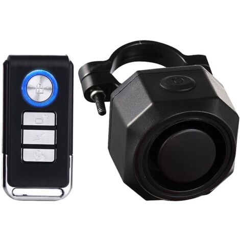 Applicable Alarme de vélo Rechargeable sans Fil Vibration Capteur de Mouvement Imperméable à l’Eau avec télécommande Antivol Système antivol 110dB pour Vélo Moto Scooter Véhicule Remorque Voiture