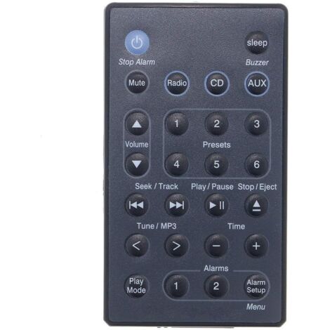 Applicable Applicable Télécommande compatible avec Bose Wave Music System 3 III (noir)