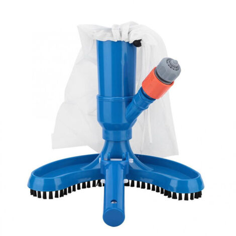 Applicable Aspirateur de Piscine Portable Aspirateur Piscine Hors Sol Aspirateur Nettoyeur à Jet de Piscine avec Sac en Filet à Cordon Outil de Nettoyage de Piscine pour Spa et Bain à Remous