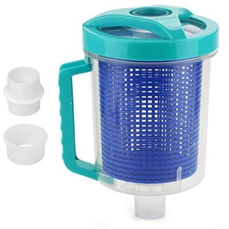 Applicable Attrape-feuilles en ligne - Piège à feuilles de piscine en ligne avec panier en maille W26705 - Compatible avec W530 W560 R211084 - Paniers à débris extra larges