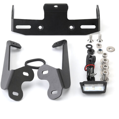 Applicable au support de plaque d'immatriculation arrière, au garde-boue et au silencieux de la moto Yamaha MT-09 FZ09
