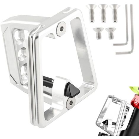 Applicable Bloc de transport avant Support de sac pliable en alliage d'aluminium – Support multifonction résistant et anti-chute pour fournir une protection