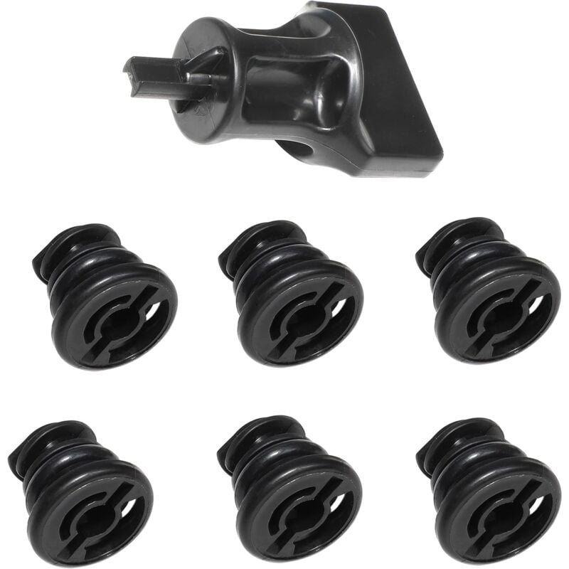 Applicable Bouchon de vidange d'huile, 06L103801 6 pièces avec Outil de Retrait de Bouchon de vidange d'huile Compatible avec Volkswagen 1,8 L 2,0 L