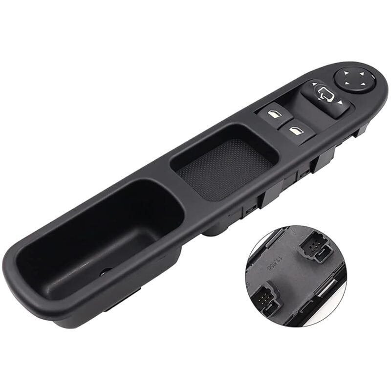 Applicable Bouton Leve Vitre pour 307 Commande Interrupteur Fenetre 96351622XT 6554.E4