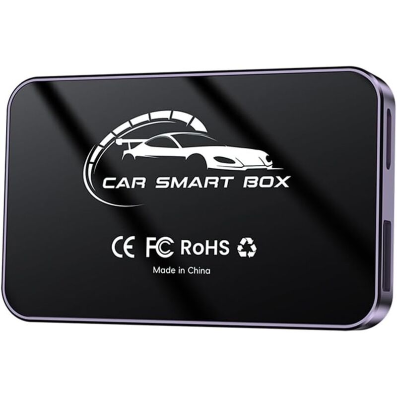 Applicable CarPlay AI Box 2G+16G Boîte Intelligente pour Voiture Android 13 sans Carplay Adaptateur Android Auto avec Sortie Vidéo Compatible