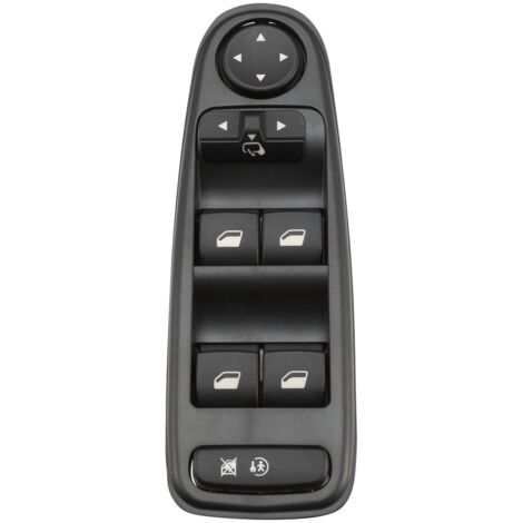 Applicable Commande Leve Vitre C4 Picasso Panneau de Contrôle Fenêtres Gauche 6554.YH Commutateur Interrupteur Bouton Lève Vitre pour Citroen C4 Grand Picasso 96639383ZD