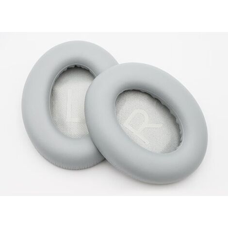 Applicable Coussinets pour Casque Bose 700 avec Suppression du Bruit (NC700) - Coussinets de Rechange en Cuir synthétique Souple, Mousse à mémoire de Forme Luxueuse (1 Pair Grey Earpads)