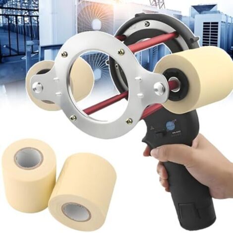 Applicable Enrouleur de ruban adhésif pour climatiseur Emballage haute vitesse pour tuyaux CVC Gain de temps d\'installation