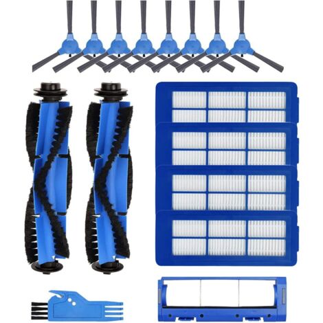 Applicable eufy RoboVac 11S Max 15C Max 25C Max 30C Max G30 G30 Edge G30 Hybrid G30 Verge G20 G20 Hybrid G15 G32 Pro 配件套件,带过滤器侧刷 Roller Brr ush Main Brush Guard