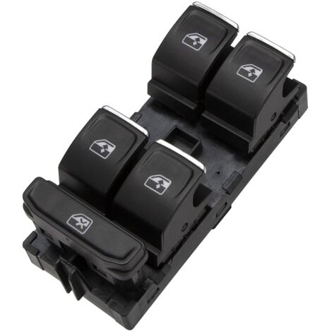 Applicable Interrupteur de Fenêtre Golf Mk7, Bouton Lève Vitre pour Passat Touran Tiguan Arteon Karoq Kodiq Leon 5G0959857