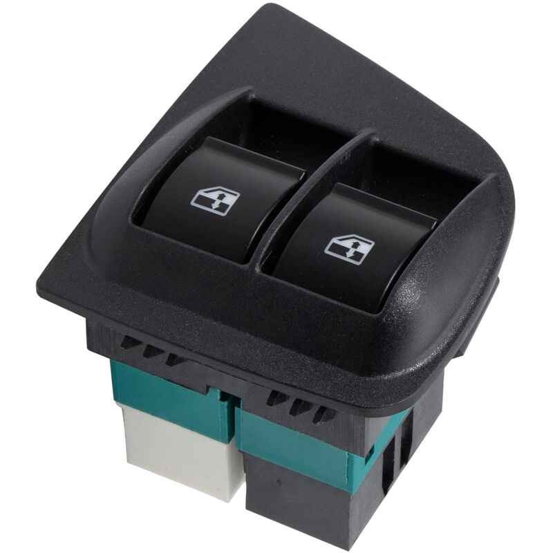 Applicable Interrupteur de lève-vitre électrique-Bouton régulateur de lève-vitre avec panneau pour Fiat Doblo Cargo 2004-2010 735417033 735417033A