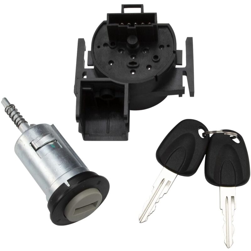 Applicable Interrupteur de verrouillage d'allumage avec clés pour Vauxhall Corsa Meriva 0913694 0913652