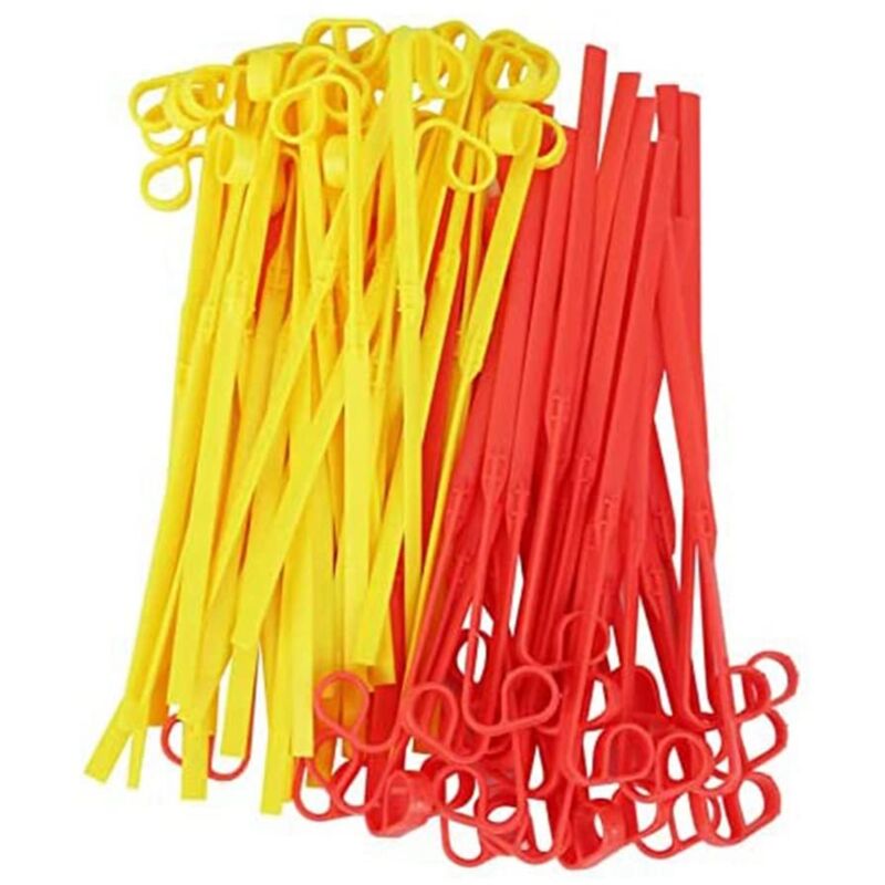 Applicable Lot de 60 lames de rechange flexibles pour débroussailleuses, tête de débroussailleuse universelle