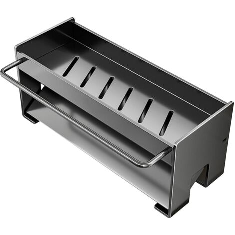 Applicable Organisateur d'évier de cuisine, support de rangement pour évier de cuisine  Support de rangement pour porte-éponge de drainage - Étagère d'évier de rangement verticale pour salles d'artisa