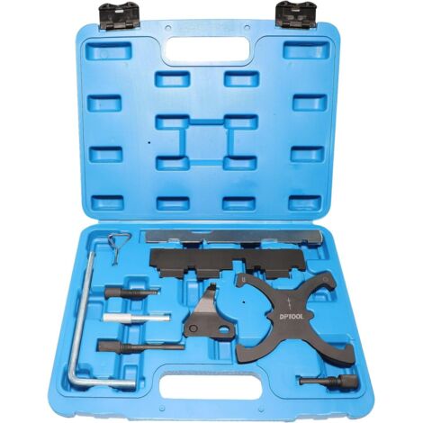 Applicable Outils Calage Moteur, Distribution de Réglage d’Arbre à cames Compatible Ford Fusion Escape Focus Fiesta Mazada 1.25 1.4 1.6 1.7 1.8 2.0 2.3L 2.5L Ecoboost 1.5L 1.6L, 2.0 TDCi 303-1097