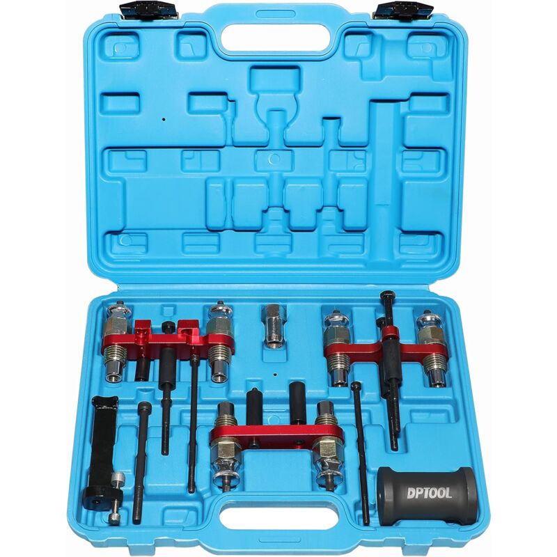 Applicable Outils d'installation de Retrait d'injecteur de Carburant, Jeu d'extracteurs d'injecteurs, compatible avec les moteurs BMW N20, N26, N43,