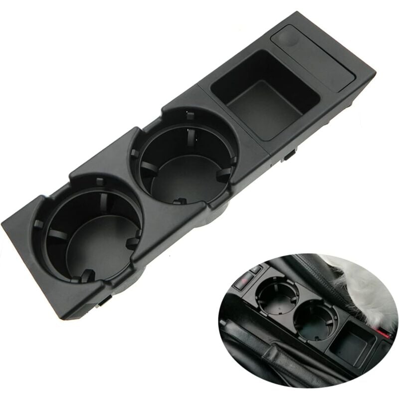Applicable Porte Gobelet pour e46, Support de Boisson Console Cup pour BM-W Série 3 Centre Avant 51168217953