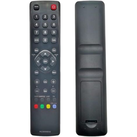 Applicable Remplacement telecommande Thomson pour Thomson RC3000E02 pour telecommande Thomson TV
