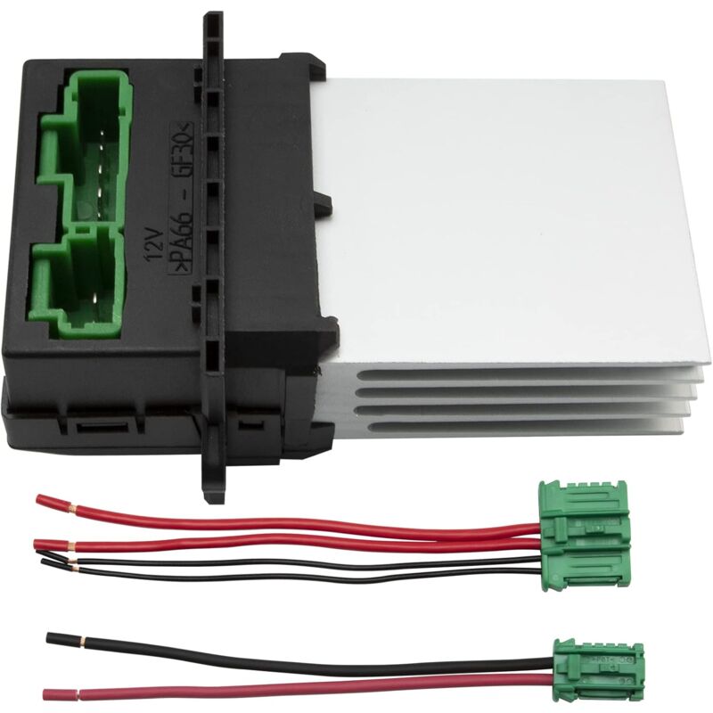 Applicable Resistance Chauffage+Connecteur 6441.L2 7701048390 pour Scenic 2 Peuge0t 107 207 607 C5 C3 C2 Grand Megane 2 Clio 3 Twingo Modus