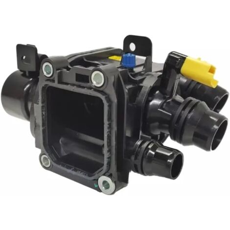 Applicable Thermostat de liquide de refroidissement OEM 9807198480 3639916 / compatible avec CITROEN/compatible avec PEUGEOT C3 II Picasso C4 Cactus DS3 2015-2024 Thermostat de refroidissement du mote