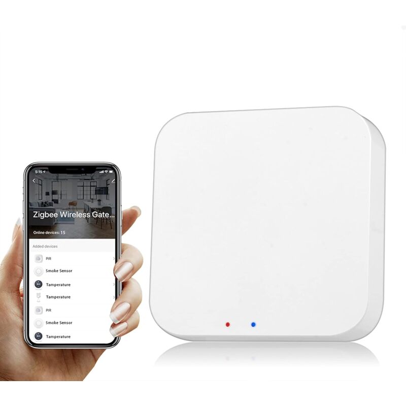 Applicable Tuya ZigBee 3.0 Smart Gateway Hub Smart Home Bridge Tuya/Smart Life APP Télécommande sans Fil pour Tous Les Produits intelligents