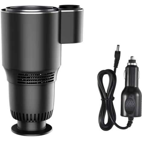 Applicable Voiture 12V Chauffage Refroidissement Tasse Affichage de la Température Tasse Smart 2-en-1 Tasse avec Affichage de la Température